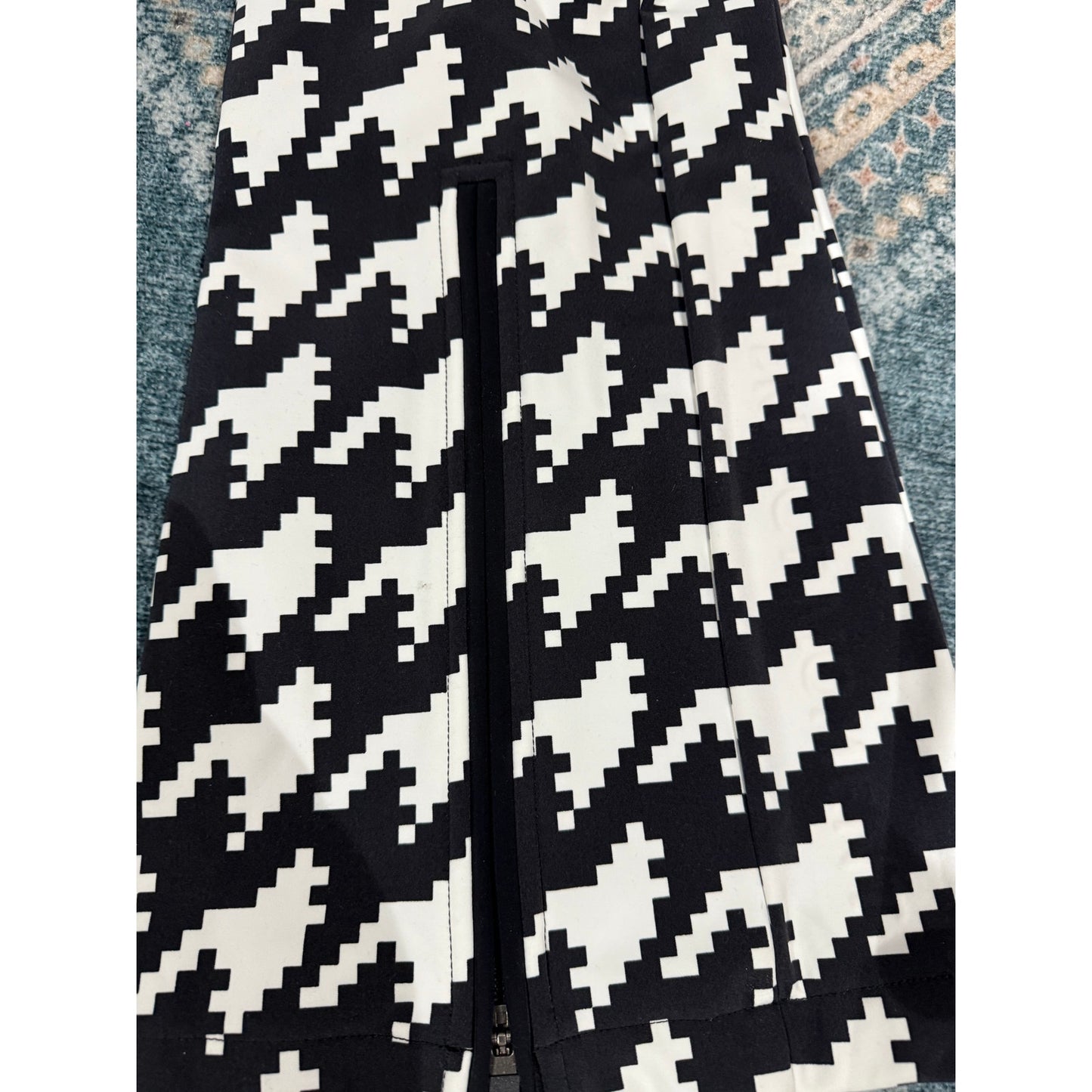 Perfect Moment Pants | Houndstooth Aurora High Waist Flare Pant Houndstooth – Black,snow White – Women SZ18