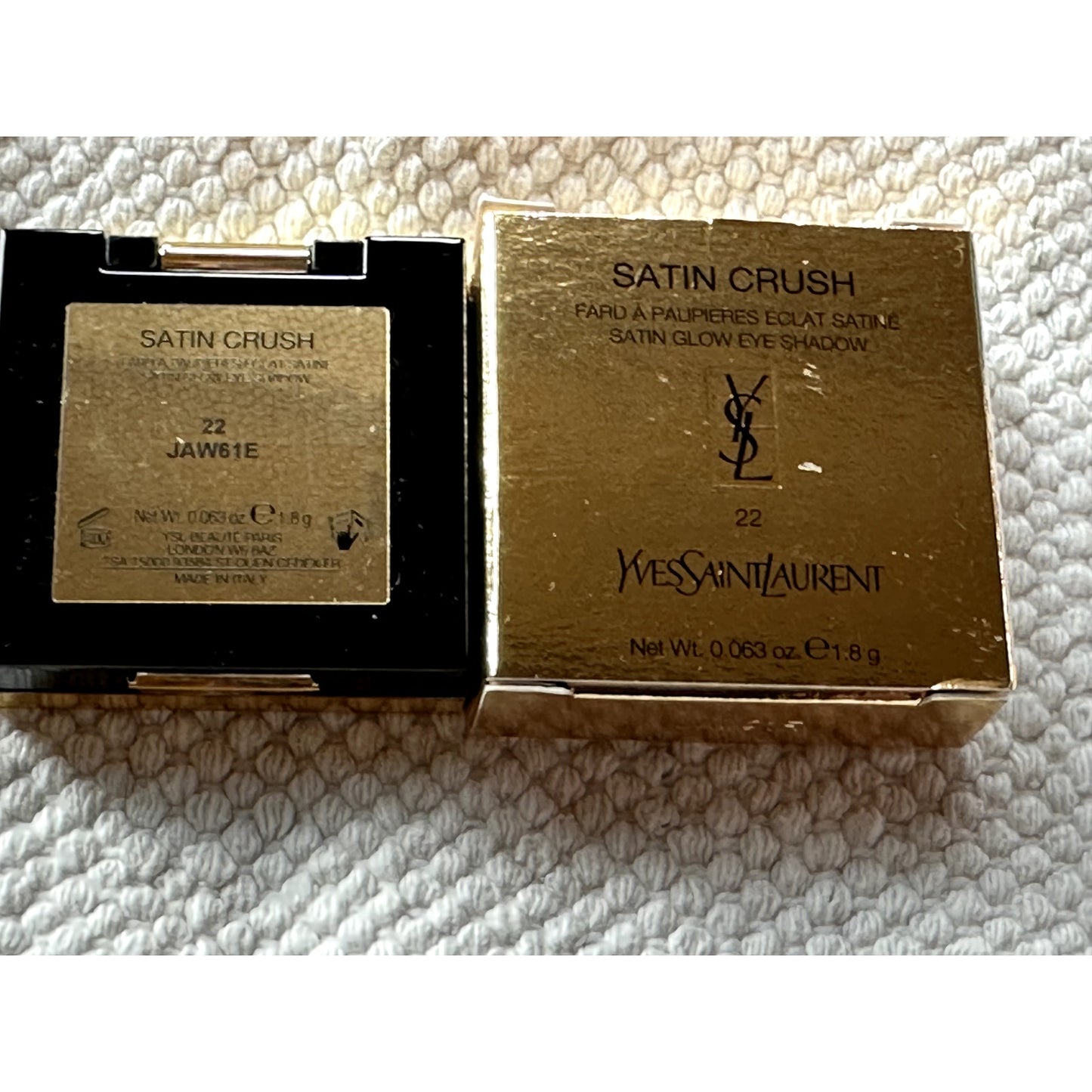 YSL Satin Crush Eye Shadow Excessive Brown# 22