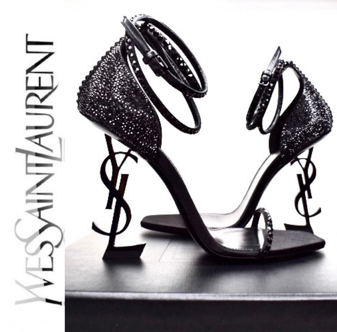 Yves Saint Laurent YSL Cassandra 110 Heels SZ 40 / US 10 New In Box