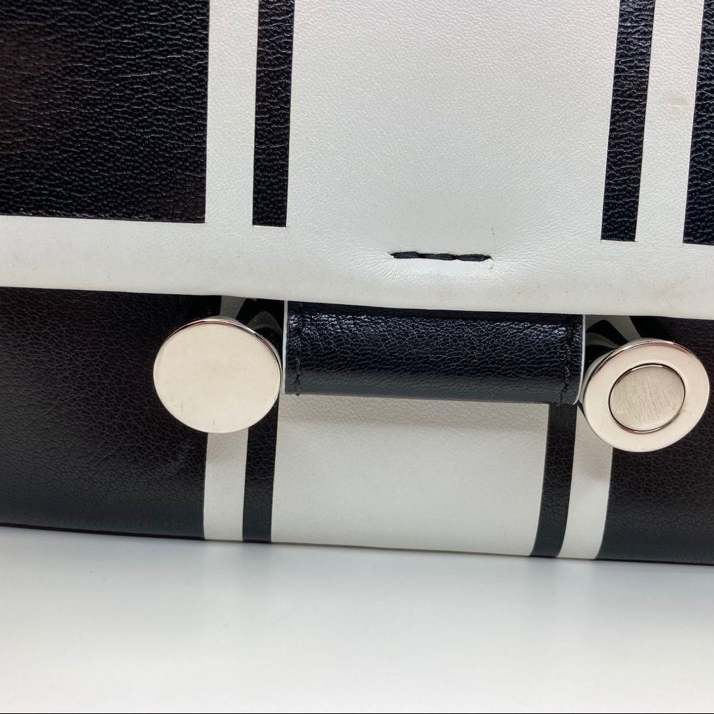 Marni Caddy Racing Stripe Leather Shoulder Bag Handbag Purse Marni Woman’s bag