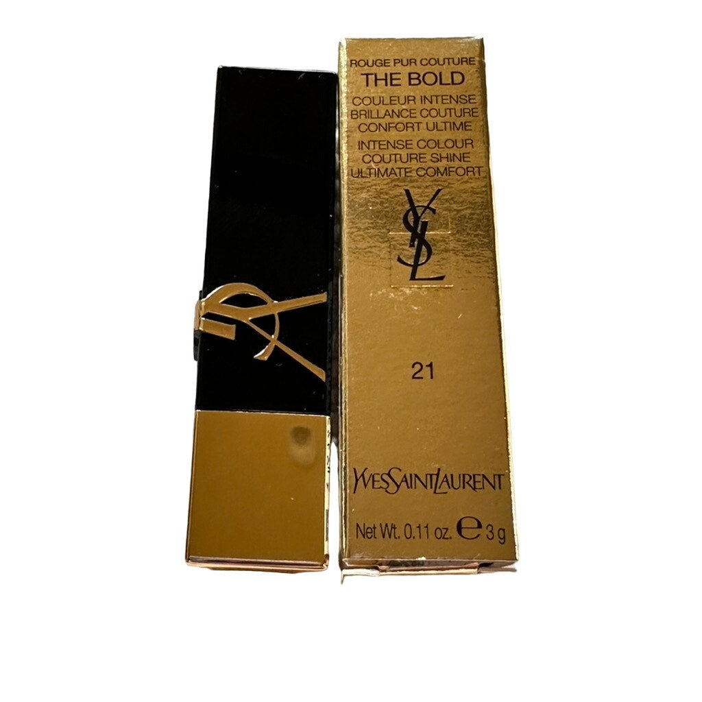 YSL The Bold High Pigment Lipstick Satin Lip Rouge Paradoxe #21