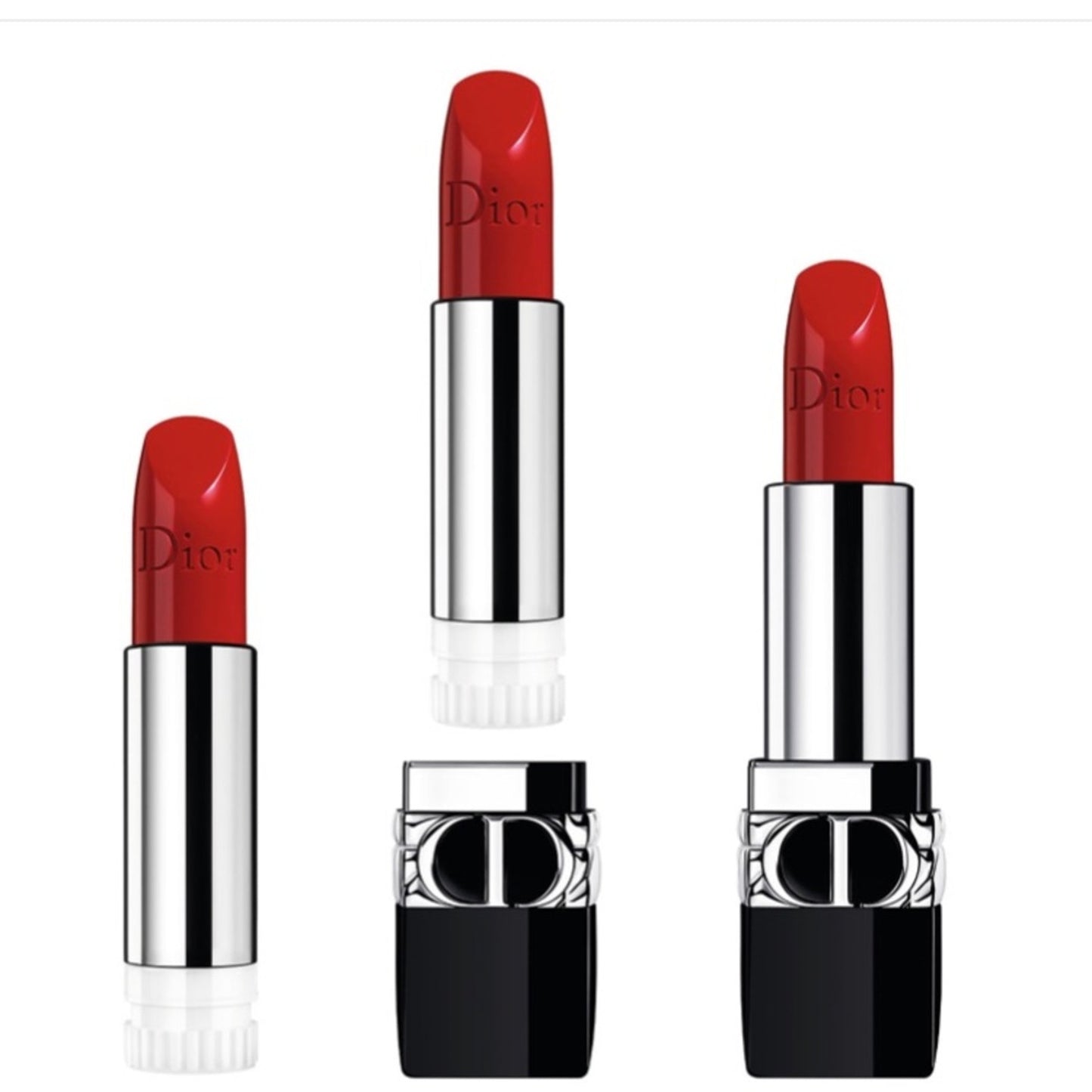 Dior Rouge Refillable Lipstick Red 999 Matte