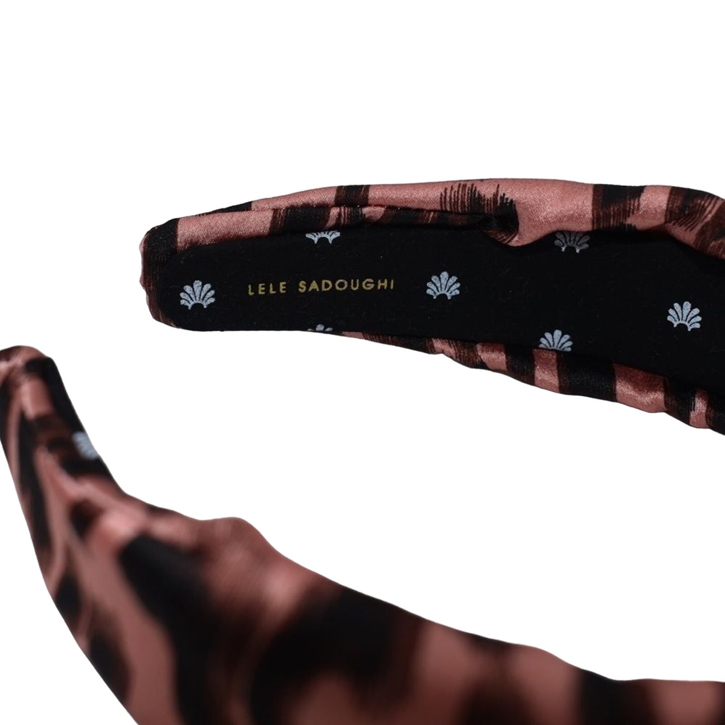 Lele Sadoughi knotted headband in leopard print Woman's Girls Headband