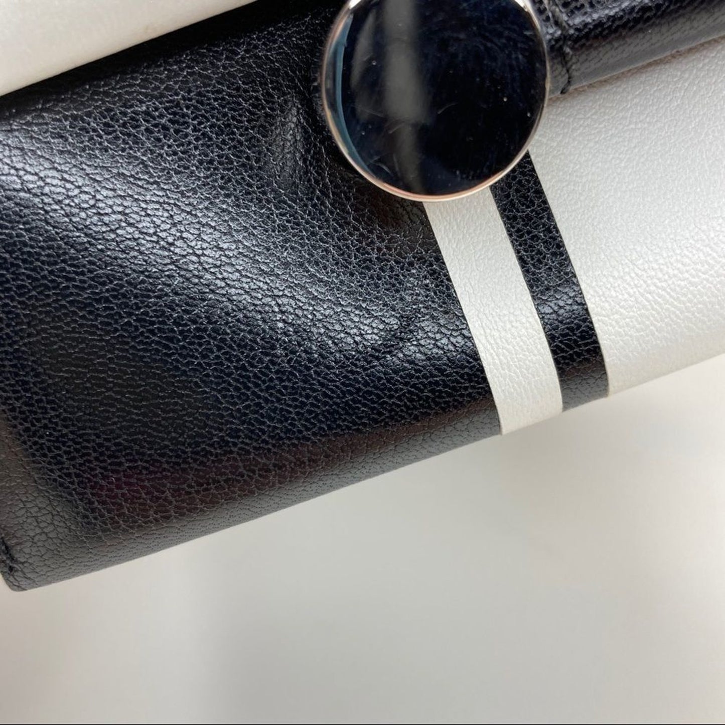 Marni Caddy Racing Stripe Leather Shoulder Bag Handbag Purse Marni Woman’s bag