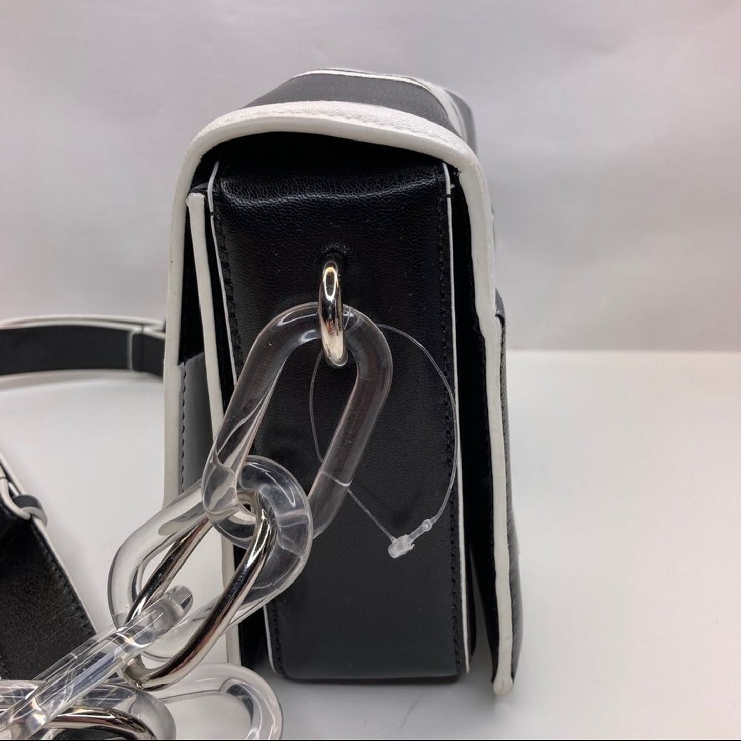 Marni Caddy Racing Stripe Leather Shoulder Bag Handbag Purse Marni Woman’s bag