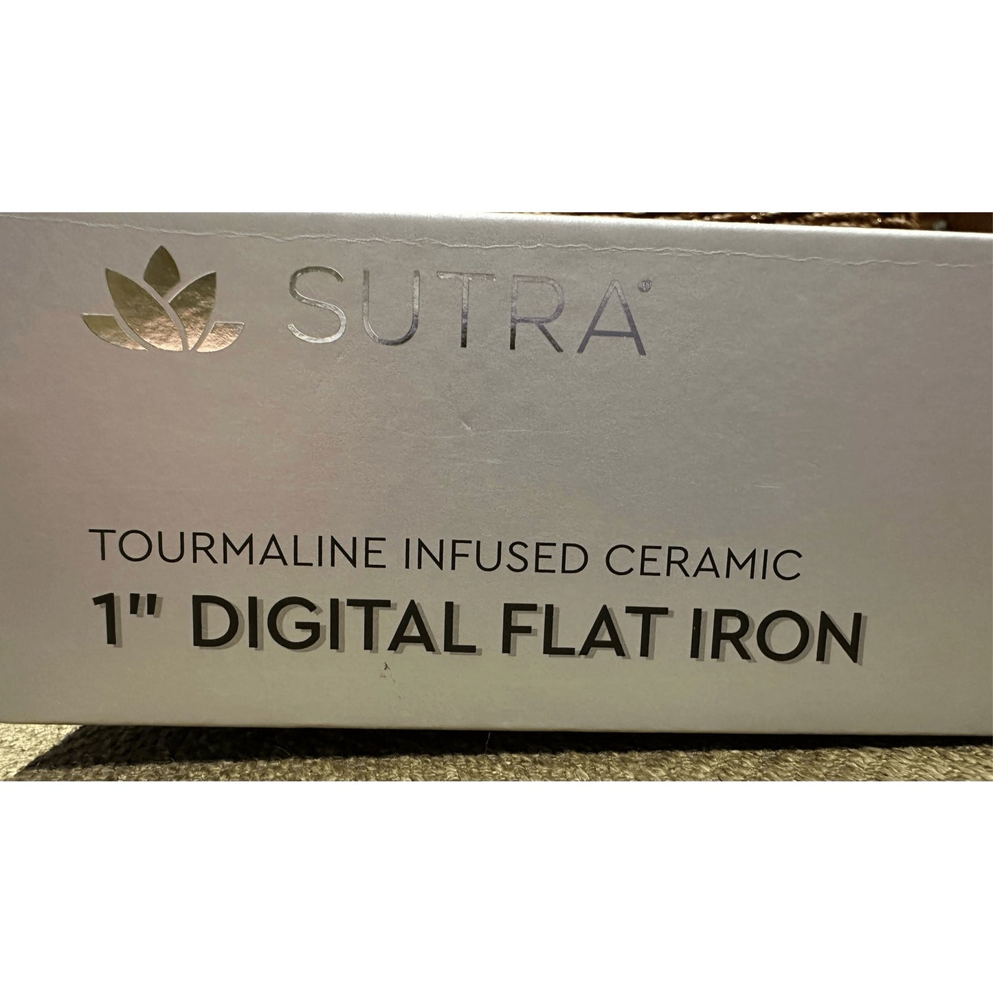 Sutra Digital Flat Iron 1" Tourmaline Infused Ceramic