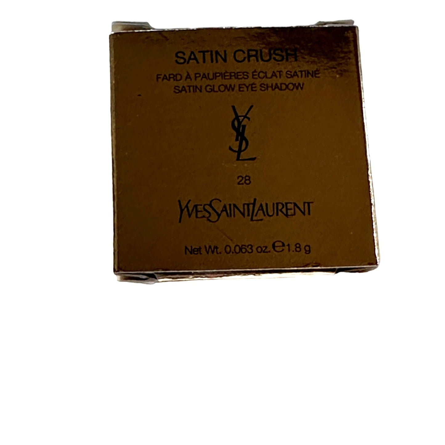 YSL Satin Crush Mono Eye Shadow Uncomfortable Crush # 28 YSL Cosmetics